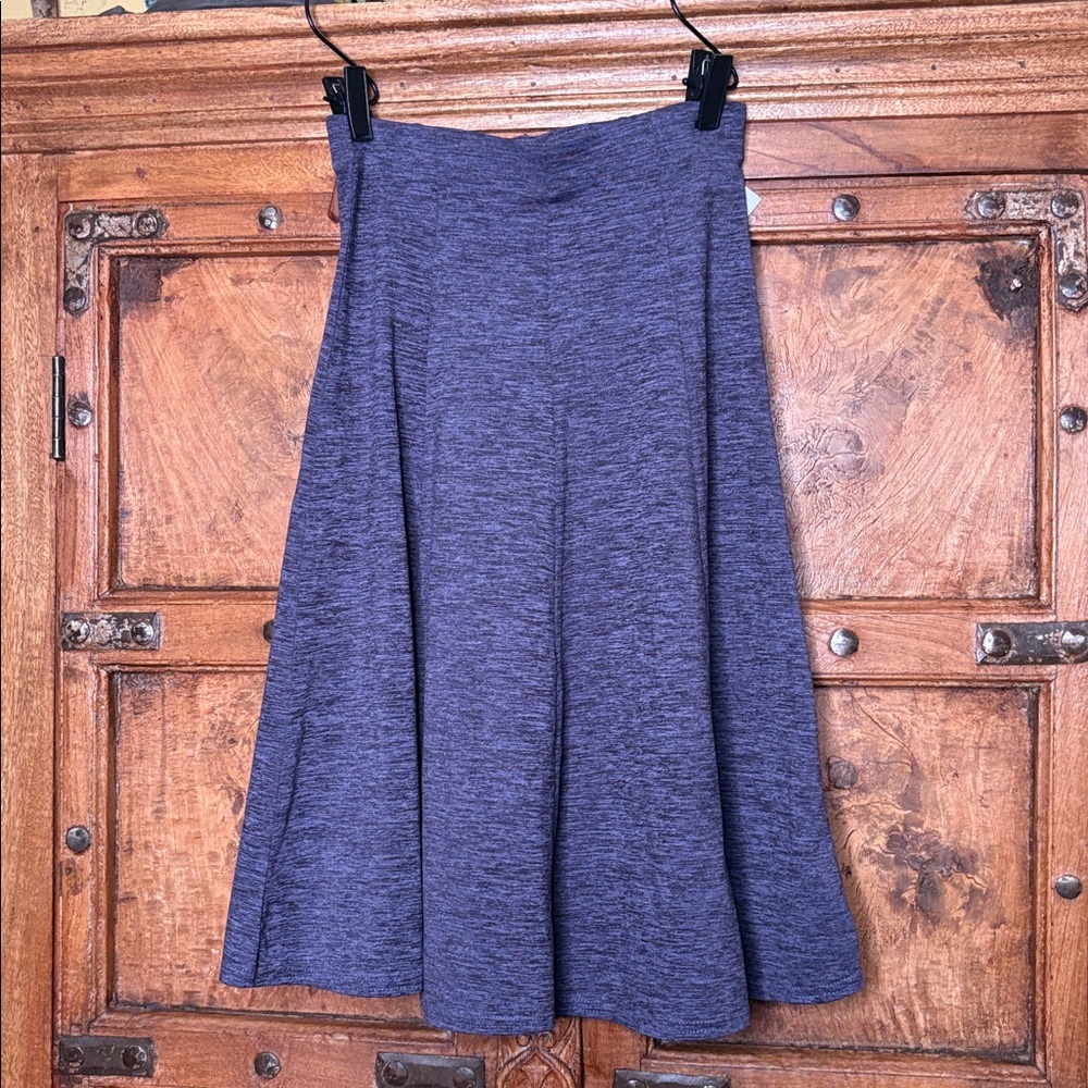 Hard Tail Forever midi skirt Brus-59NB cut 45516 Sz XS